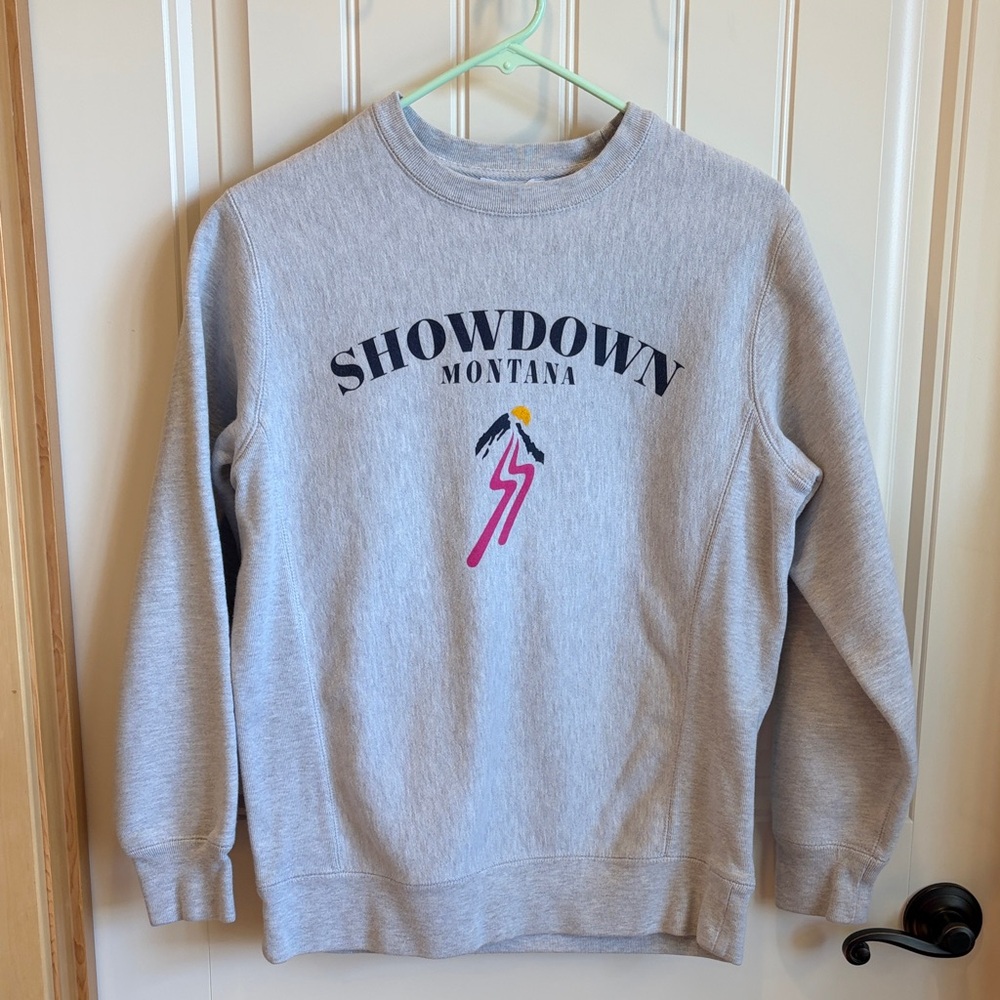 Showdown Montana Light Gray Sweatshirt